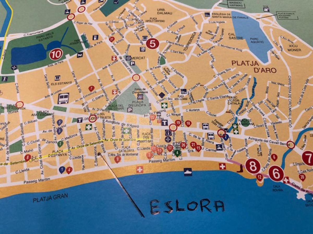Eslora - Playa De Aro Villa Platja d'Aro Exterior foto